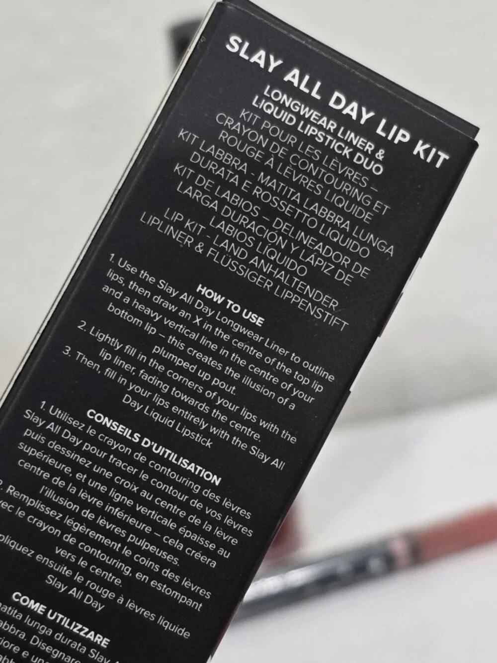 Lottie London ✦ Slay All Day Lip Kit ✦ So Good Liner & Matte Liquid Lipstick Duo